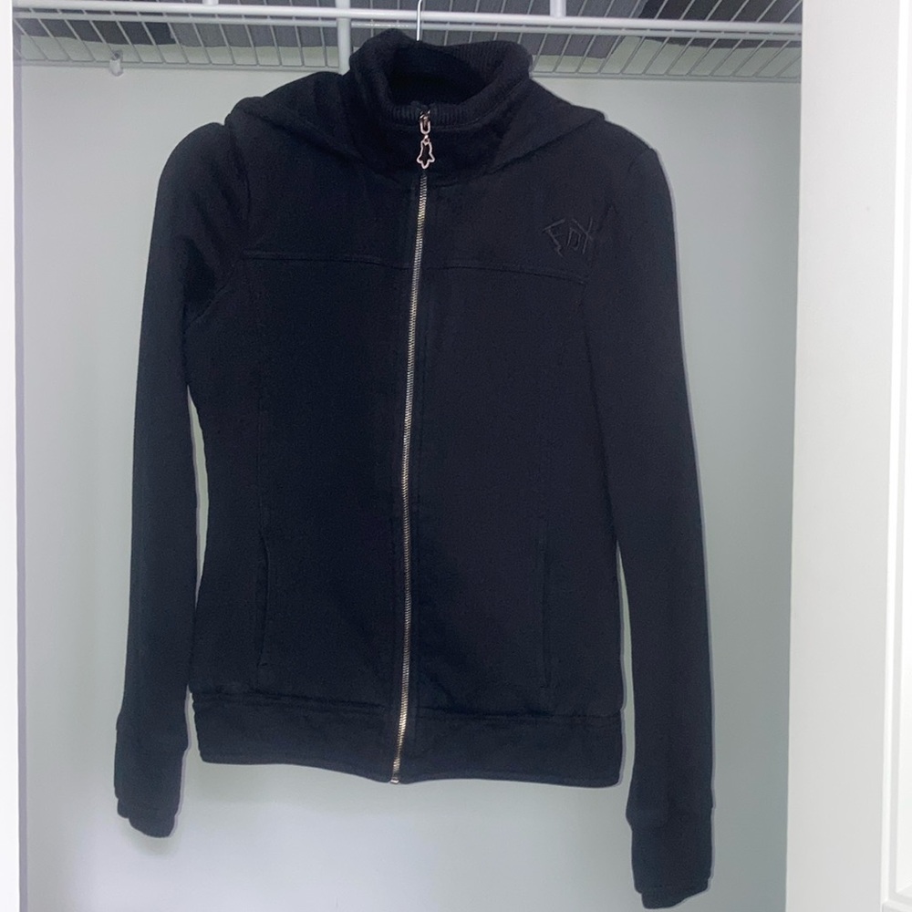 Fox Hooded Sweater Jacket